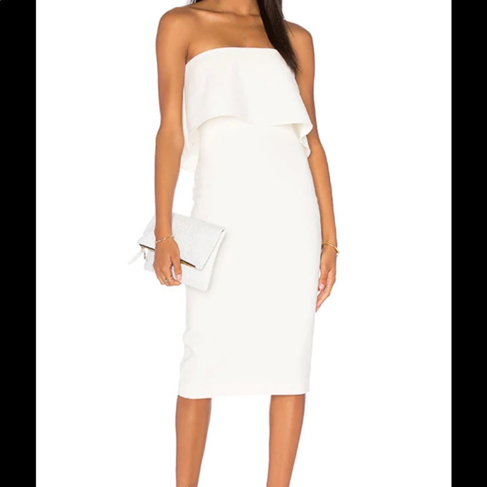 Likely Driggs Strapless Midi Dress Size 00 NWT - Picture 4 of 8